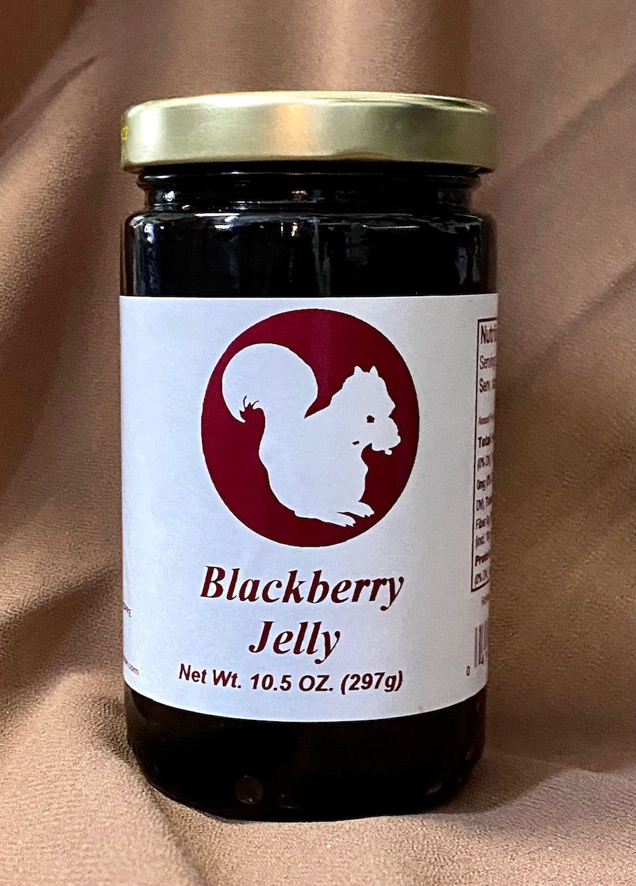 The White Squirrel Shoppe Blackberry Jelly 10.5 oz.