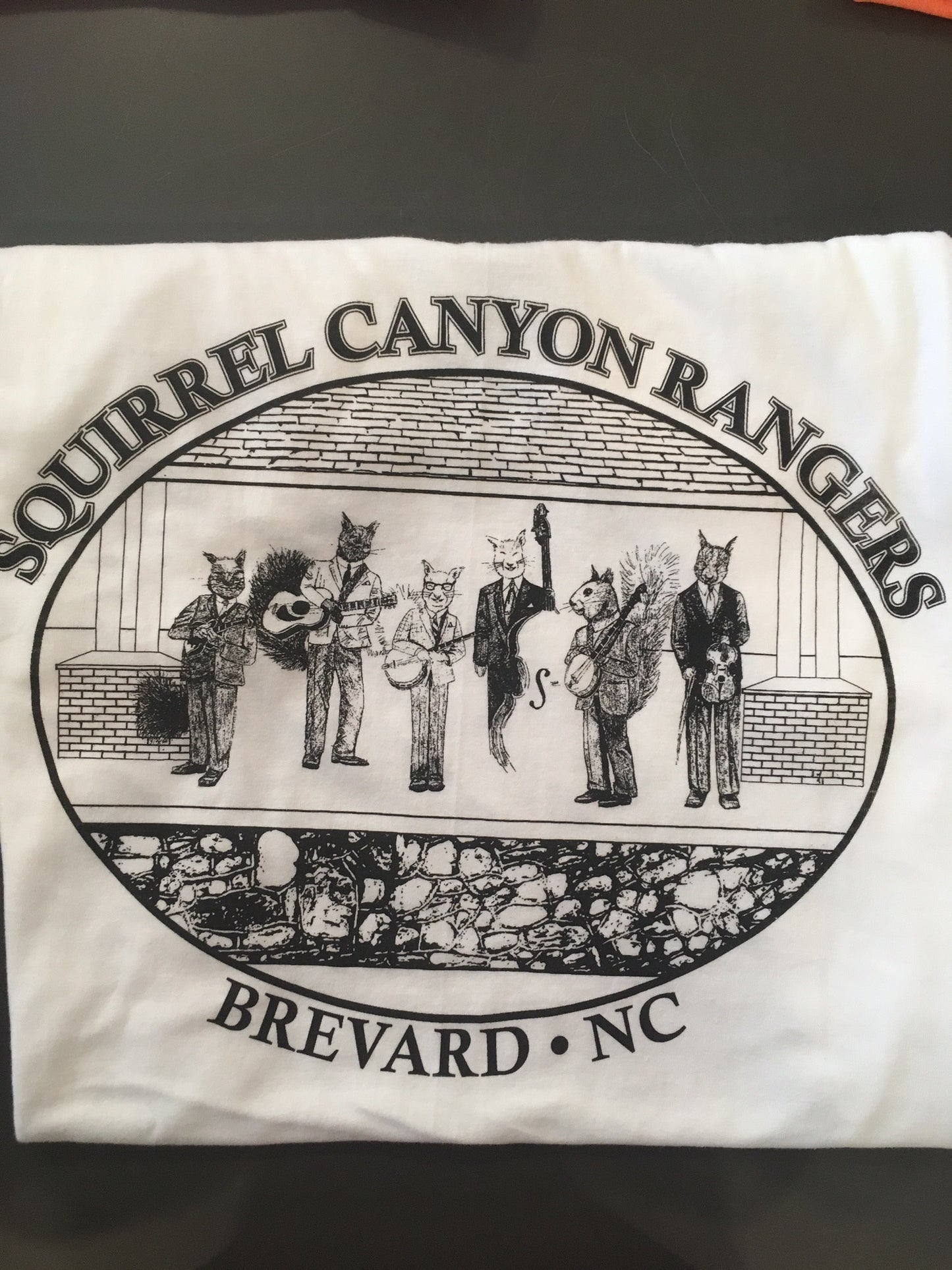 Squirrel Canyon Rangers T Shirt Design on Back