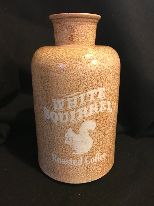 White Squirrel Roasted Coffee Tin